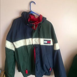 RETRO TOMMY HILFIGER JACKET, SIZE XL
